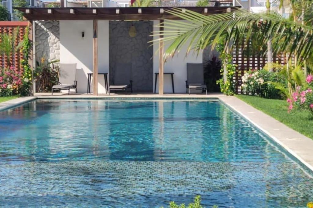 Departamento Con Alberca Daire Manzanillo Dış mekan fotoğraf
