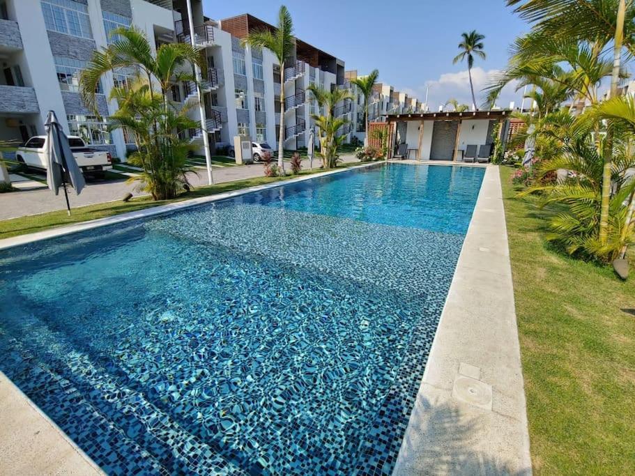 Departamento Con Alberca Daire Manzanillo Dış mekan fotoğraf