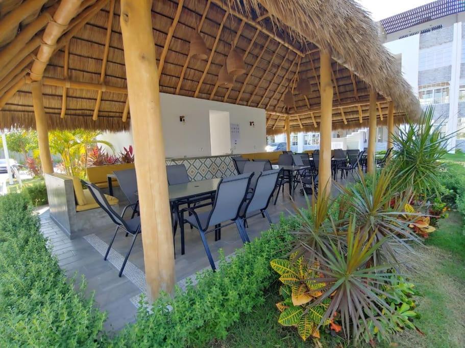 Departamento Con Alberca Daire Manzanillo Dış mekan fotoğraf